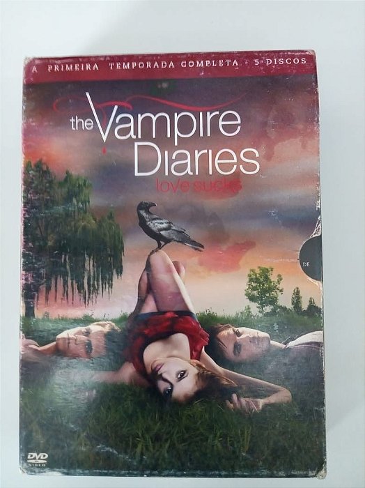 Dvd The Vampire Diaries ,- Primeira Temporada Completa Editora Diversos [usado]