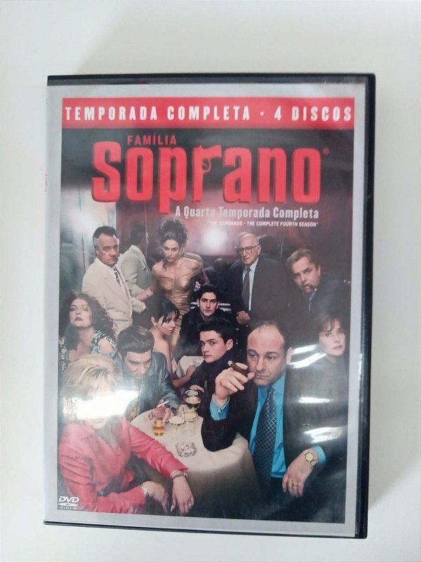 Dvd Família Soprano - a Quarta Temporada Completa Editora David Chase [usado]