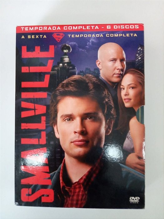 Dvd Smallville - a Sexta Temporada Completa Editora Alfred Gouch [usado]