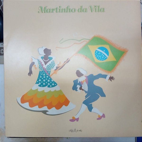 Disco de Vinil Martinho da Vila - Vai Meu Samba Vai Interprete Martinho da Vila (1991) [usado]