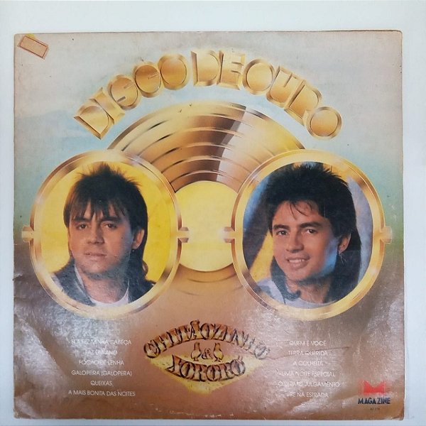 Disco de Vinil Chitãozinho e Xororó 1990 Interprete Chitãozinho e Xororó (1990) [usado]