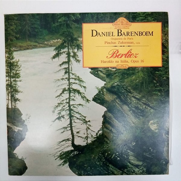 Disco de Vinil Daniel Barenboim - Orquestra de Paris /berlioz Interprete Orquestra de Paris - Daniel Barenboim (1985) [usado]