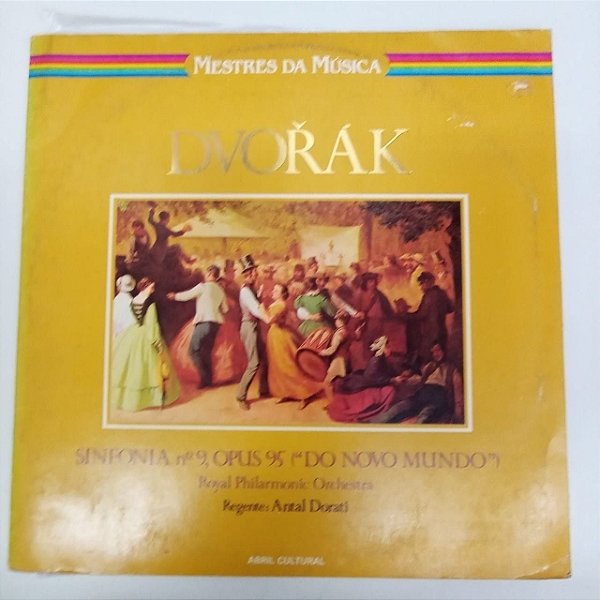 Disco de Vinil Dvorák - Mestres da Música Interprete Royal Philarmonic Orchestra (1980) [usado]