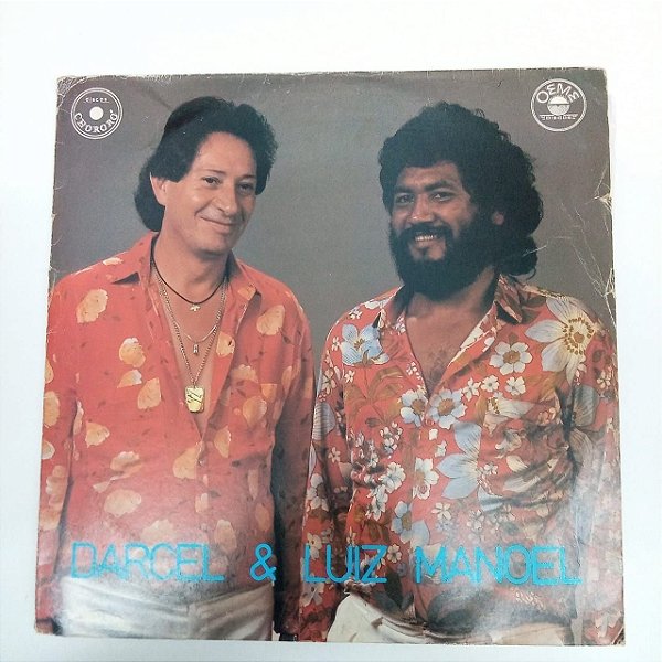 Disco de Vinil Darcel e Luiz Manoel Interprete Darcel e Luiz Manoel [usado]
