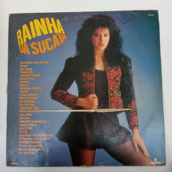 Disco de Vinil Rainha da Sucata Internacional Interprete Varios Artistas (1990) [usado]