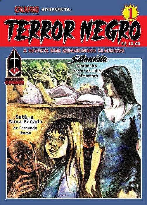 Gibi Calafrio Apresenta: Terror Negro Nº 01 Autor [usado]