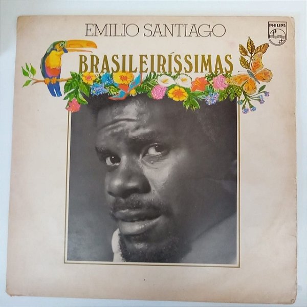 Disco de Vinil Emilio Santiago - Brasileiríssimas Interprete Emiliuo Santiago (1976) [usado]
