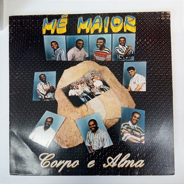 Disco de Vinil Mé Maior - Corpo e Alma Interprete Mé Maior (1994) [usado]