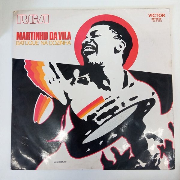 Disco de Vinil Martinho da Vila - Batuque na Cozinha Interprete Martinho da Vila (1972) [usado]