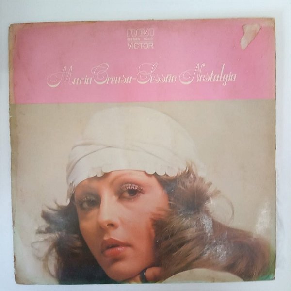 Disco de Vinil Maria Creusa - Sessão Nostalgia Interprete Maria Creuza (1974) [usado]