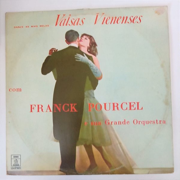 Disco de Vinil Valsas Vienenses Interprete Frank Pourcel [usado]