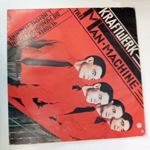 Disco de Vinil Kraftwerk - The Man Machine Interprete Kraftwerk (1978) [usado]