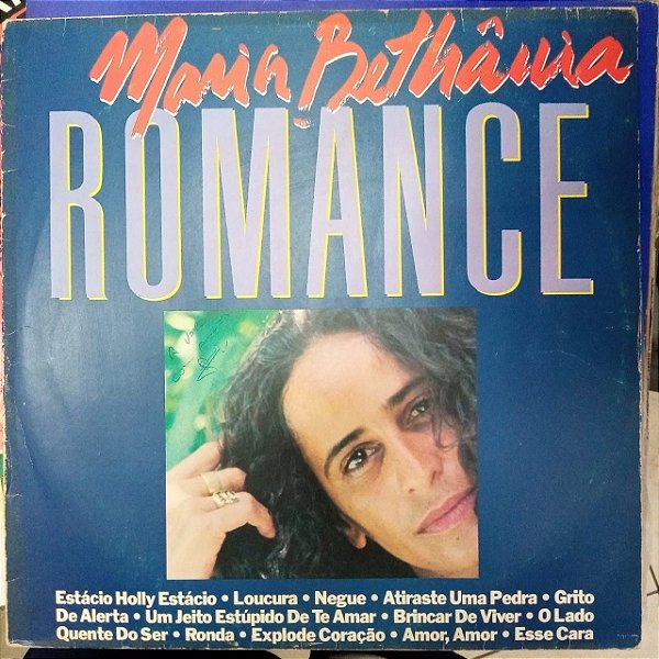 Disco de Vinil Maria Bethânia - Romance Interprete Maria Bethânia (1985) [usado]