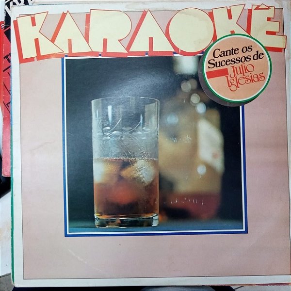 Disco de Vinil Karaoke - Grandes Clássicos de Julio Iglessas Interprete Karoke [usado]