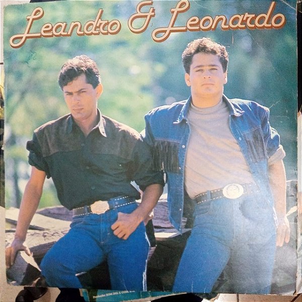 Disco de Vinil Leandro e Leonardo Interprete Leandro e Leonardo (1990) [usado]