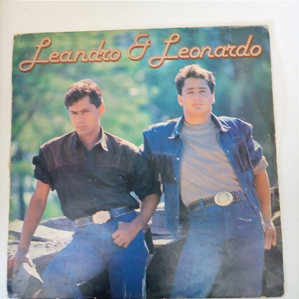Disco de Vinil Leandro e Leonardo Interprete Leandro e Leonardo (1990) [usado]