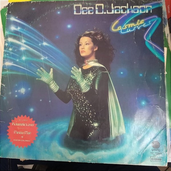 Disco de Vinil Dee D. Jackson - Cosmic Curves Interprete Dee D. Jakson (1978) [usado]