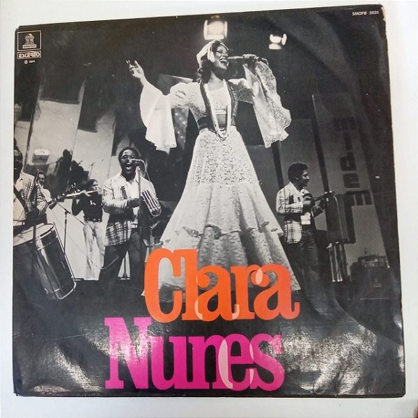Disco de Vinil Clar Nunes 1974 Interprete Clara Nunes (1974) [usado]