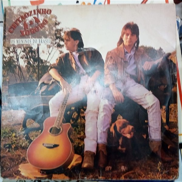 Disco de Vinil Chitãozinho e Xororó Interprete Chiotãozinho e Xororó (1989) [usado]