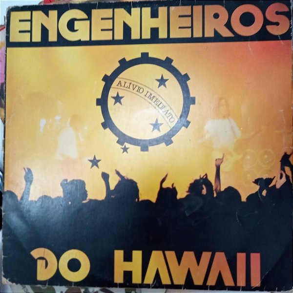 Disco de Vinil Engenheiros do Hawai - Alivio Imediato Interprete Egenheiros do Hawai (1989) [usado]