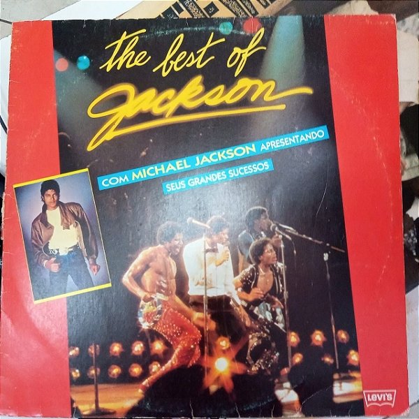 Disco de Vinil The Best Of Jackson com Michael Jackson e seu Grandes Sucesso Interprete The Jacksons (1980) [usado]