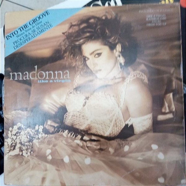 Disco de Vinil Madona - Like a Virgin Interprete Madona (1985) [usado]