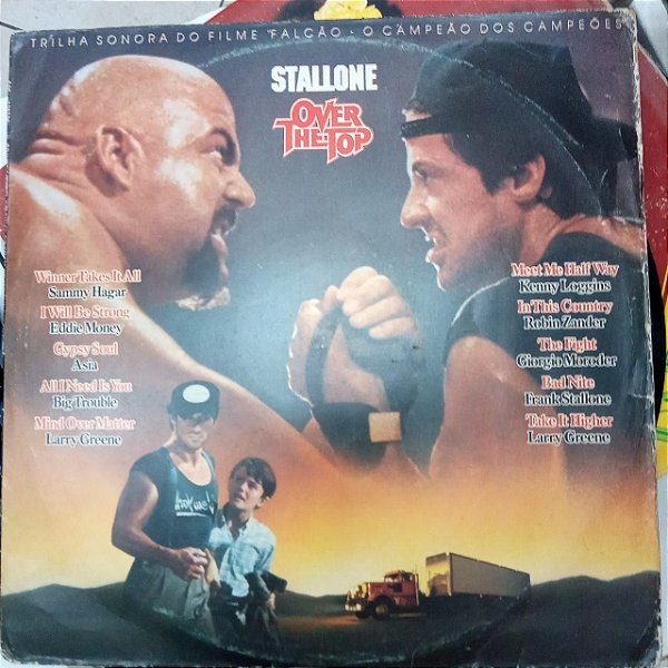 Disco de Vinil Stallone - Over The Top Interprete Varios Artistas (1987) [usado]