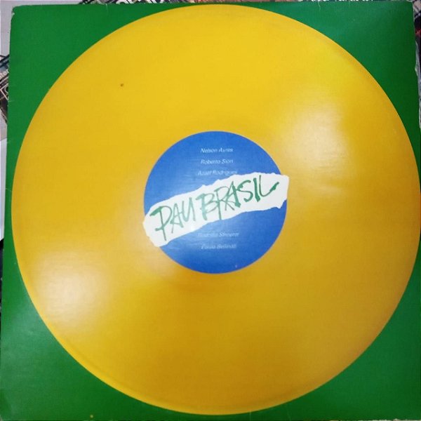 Disco de Vinil Mpb Instrumental - Pau Brasil Interprete Mpb Instrumnetal [usado]