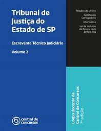 Livro Tribunal de Justiça do Estado de Sp- Escrevente Técnico Judiciário Volume 2 Autor Desconhecido (2021) [usado]