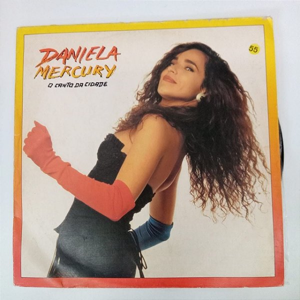 Disco de Vinil Daniela Mercury - o Canto da Cidade Interprete Daniela Mercury (1992) [usado]