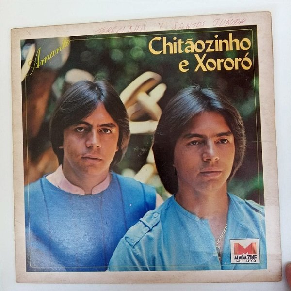 Disco de Vinil Chitãzinho e Xororo Interprete Chitãozinho e Xororo (1984) [usado]
