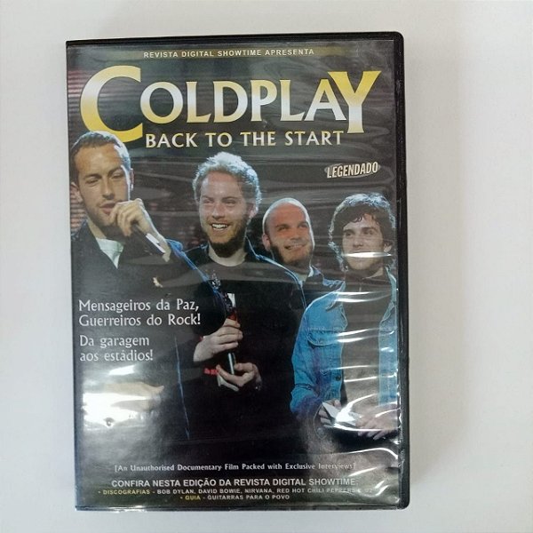Dvd Coldpaly - Back To The Start Editora Coldplay /show Time [usado]