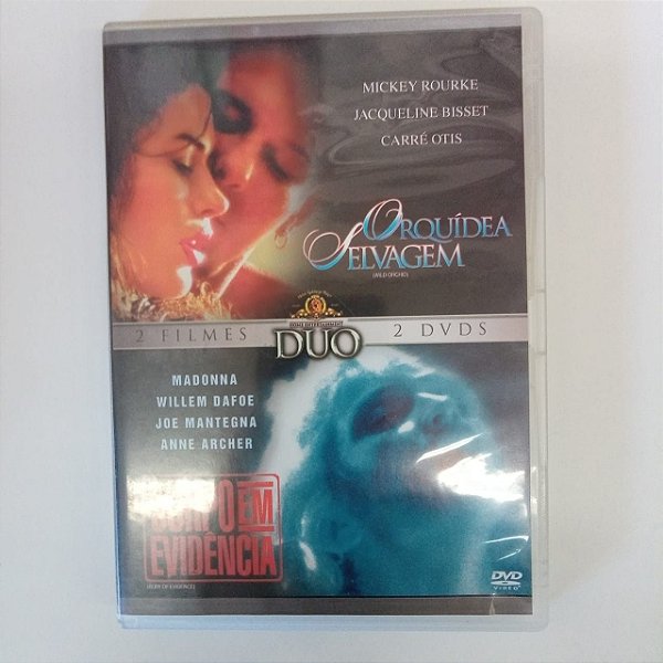 Dvd Orquídea Selvagem /corpo em Evdência Editora Fox Vídeo [usado]