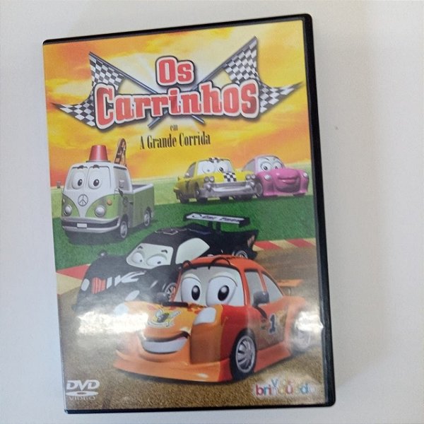 Dvd os Carrinhos em Grande Corrida Editora [usado]