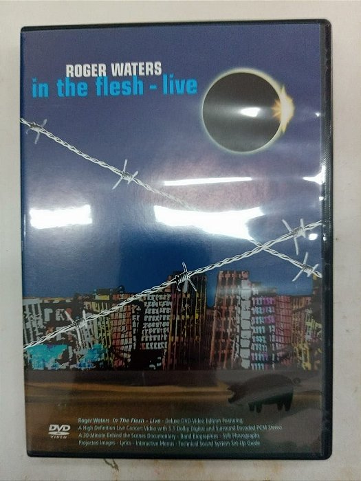 Dvd Roger Waters - In The Flesh - Live Editora Ennie Fritz [usado]