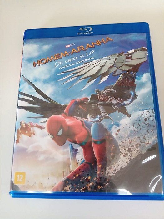 Dvd Homem - Aranha de Volta ao Lar - Blu- Ray Disc Editora Jon Whats [usado]