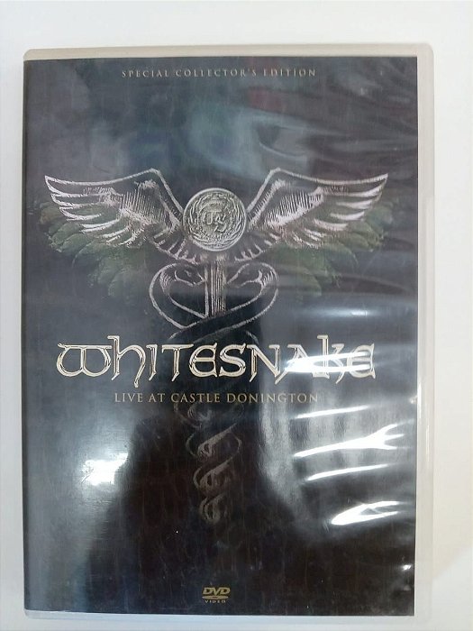 Dvd Whitesnake - Live At Castle Domington Editora Crime Crow [usado]