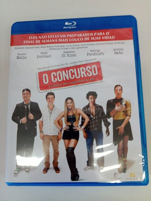 Dvd o Concurso - a Comédia Mais Disputada do Ano /blu-ray Disc Editora Pedro Vasconselos [usado]