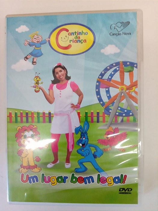 Dvd Cantinho da Criança - um Lugar bem Legal Editora Canção Nova [usado]