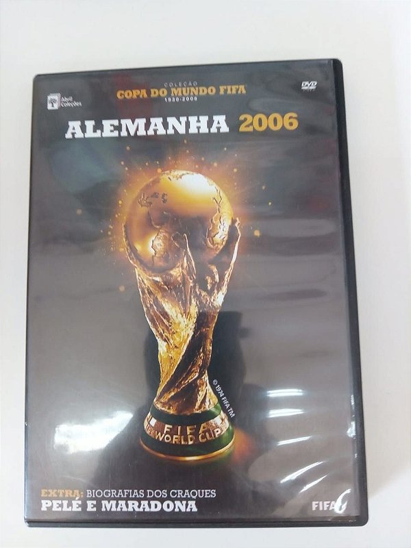 Dvd Alemanha 2006- Biogrfias dos Craques - Pelé e Maradona Editora Abril Coleçóes [usado]