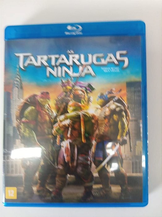 Dvd as Tartarugas Ninja - Blu-ray Disc Editora Paramount Pictures [usado]