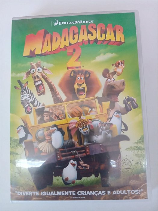 Dvd Madagascar 2 Editora Eric Darnell , Tom Mcgrath [usado]