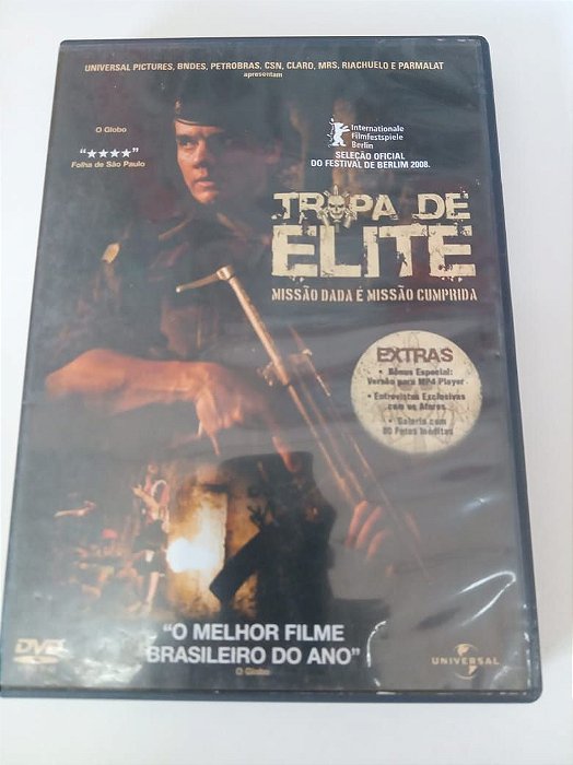 Dvd Tropa de Elite Editora José Padilha [usado]
