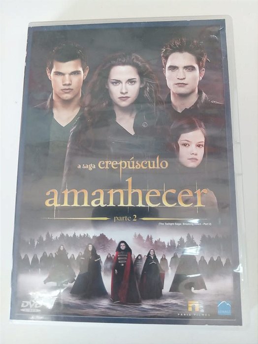 Dvd a Saga do Crepúsculo - Amanhecer Parte 2 Editora Bill Condon [usado]