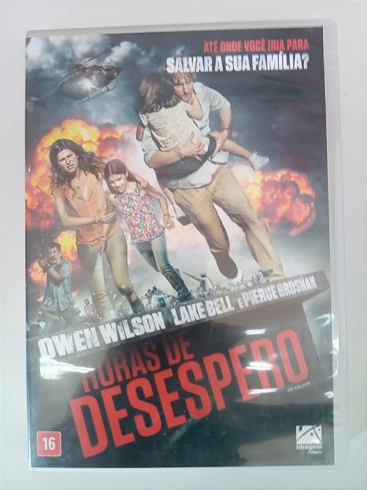 Dvd Horas de Desespero Editora John Erick Dowdle [usado]