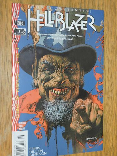 Gibi Hellblazer Nº 06 Autor Ennis Dillon Simpson [usado]
