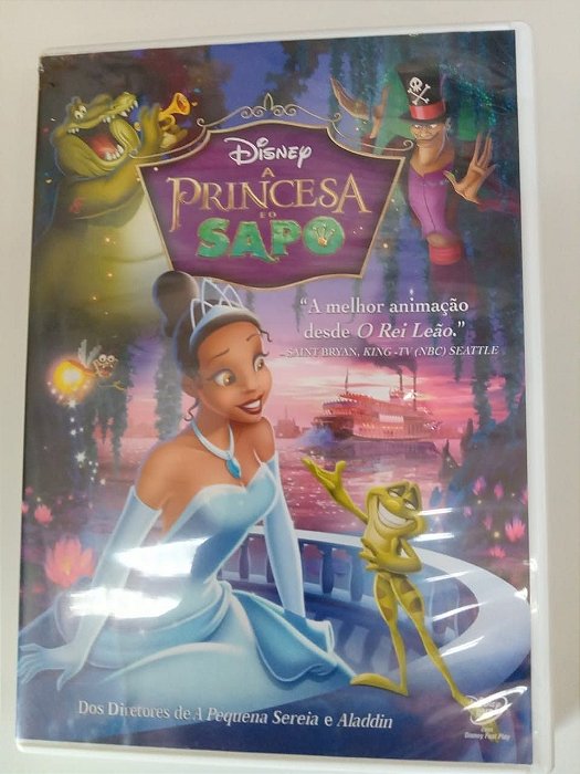 Dvd a Princesa e o Sapo Editora Walt Disney [usado]