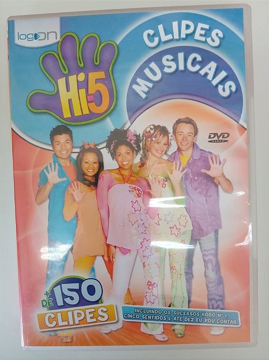 Dvd Clipes Musicais Hi 5 - Infantis Editora Southeen Star [usado]