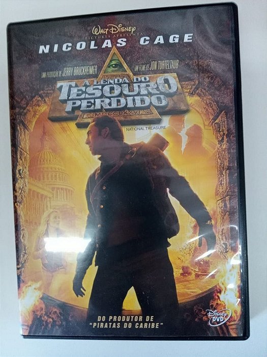 Dvd a Lenda do Tesouro Perdido Editora Jon Turteltaub [usado]