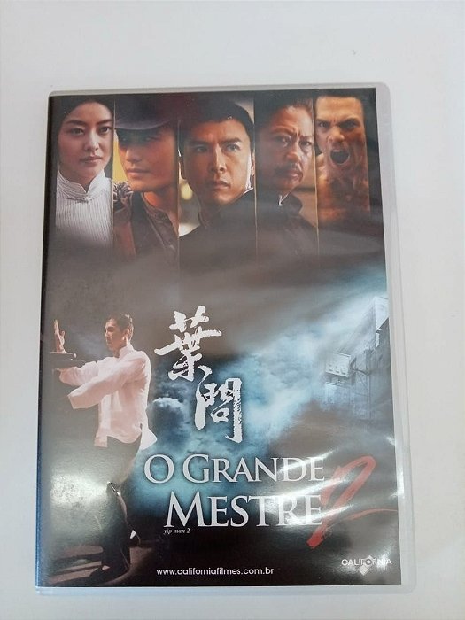 Dvd - O Grande Mestre / O Grande Mestre 2 - Novo